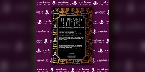 Cover image for Paint The Town Red: It Never Sleeps