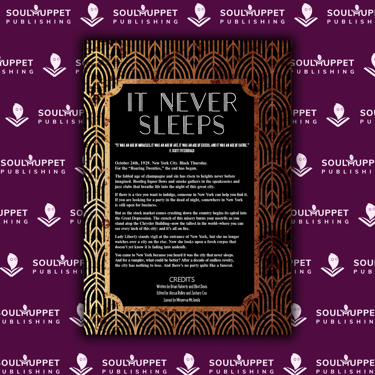Cover image for Paint The Town Red: It Never Sleeps