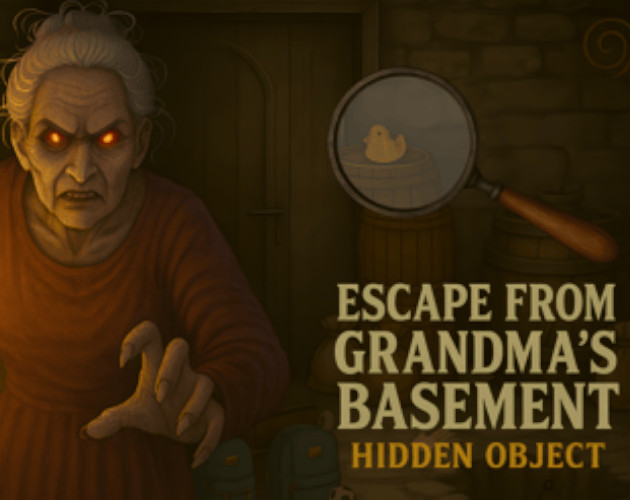 Escape From Grandma’s Basement - Hidden Object cover
