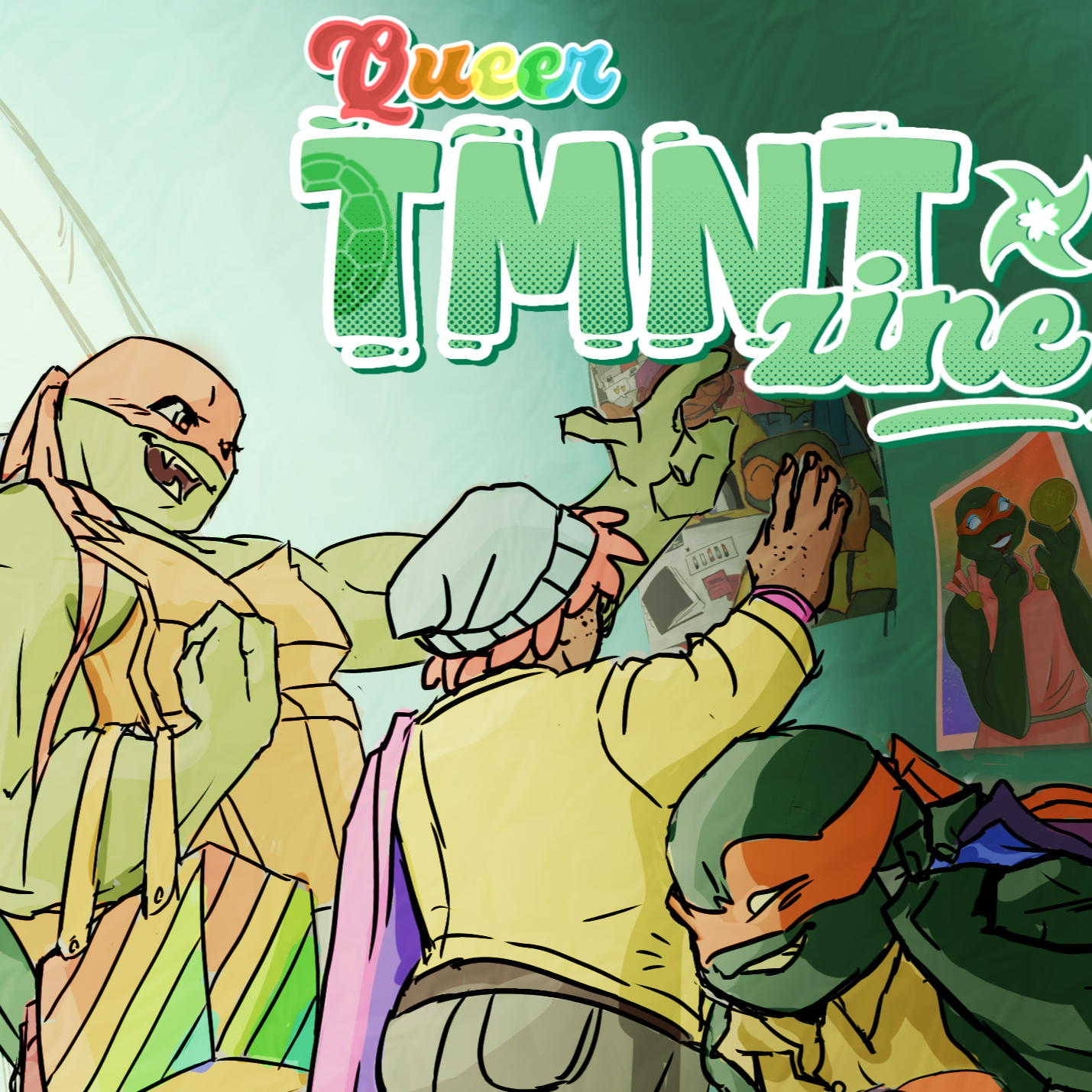 Cover image for Queer Tmnt Zine