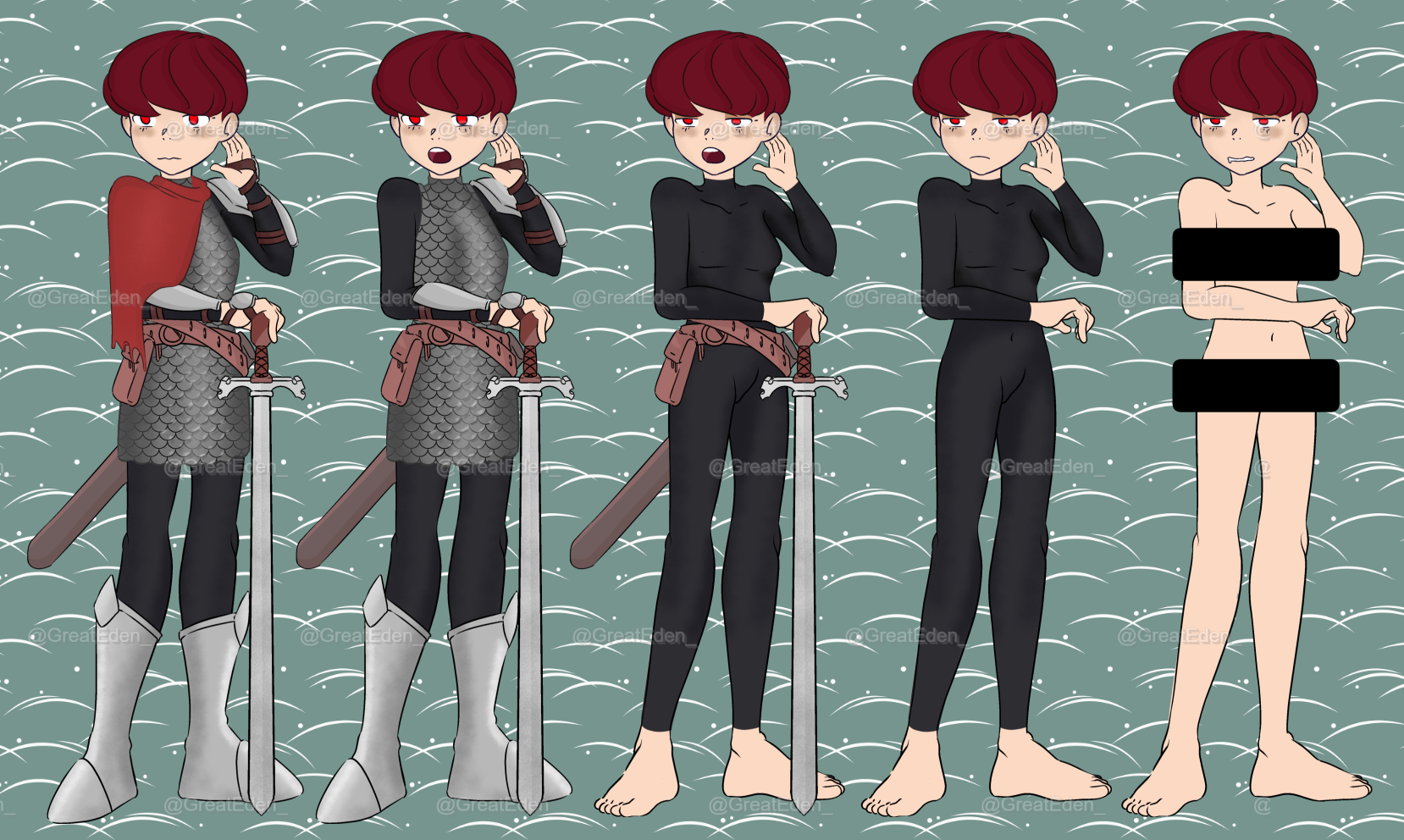 Character Asset Pack : Layla - A Grumpy Knight