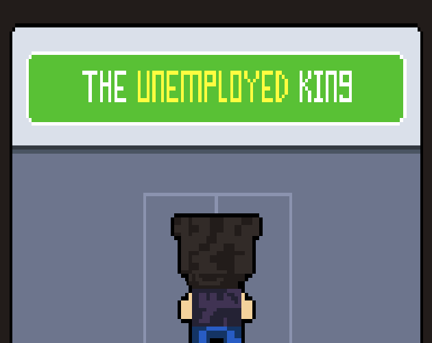 Cover image for The Unemployed King