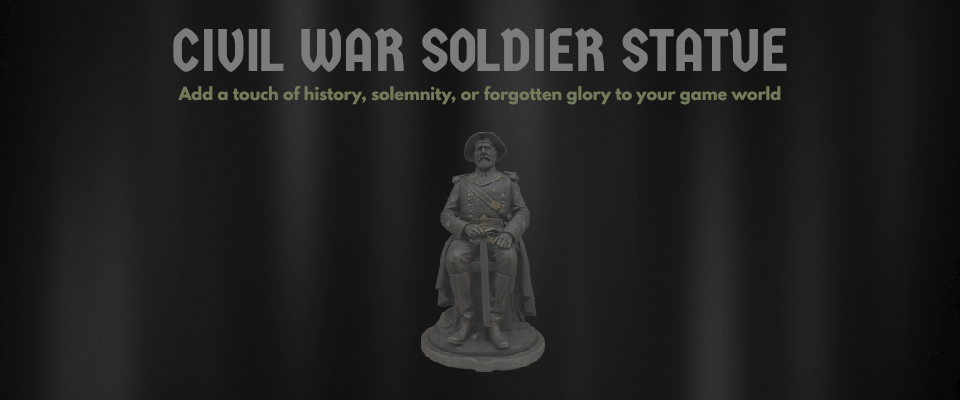 Civil War Soldier Statue