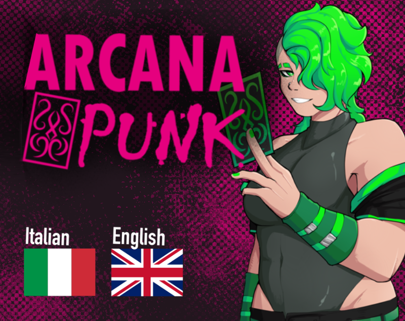 Cover image for Arcana Punk TTRPG
