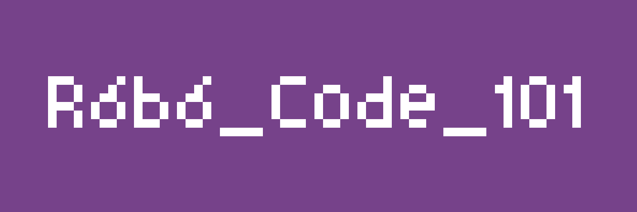 Róbó_code_101