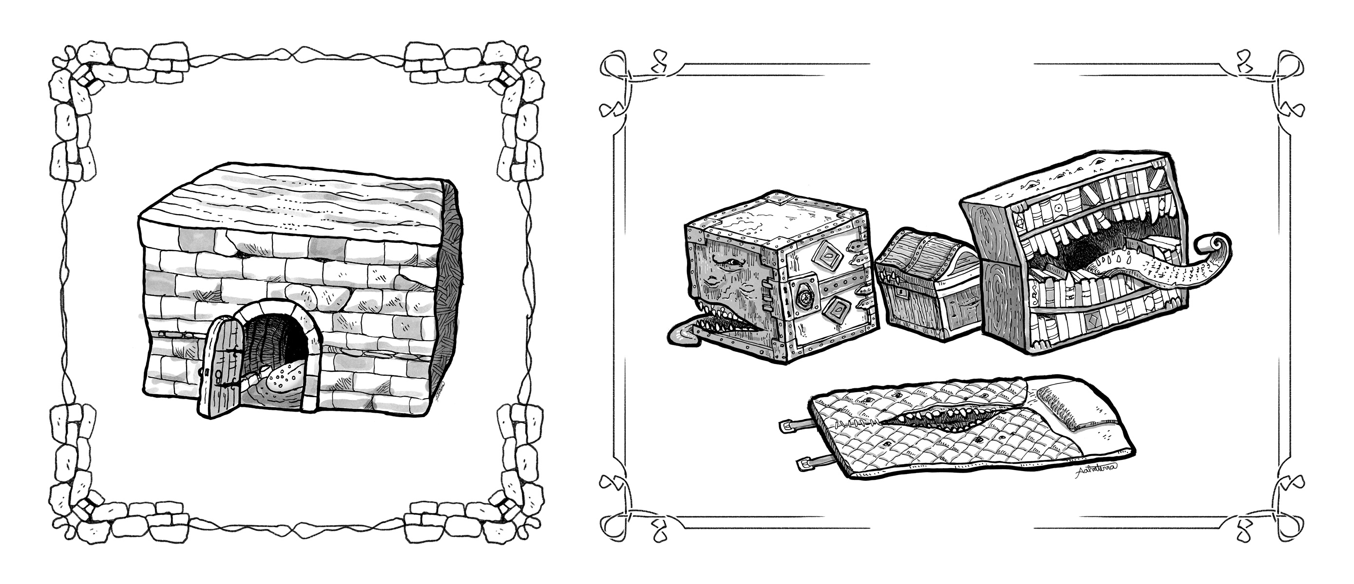 Mimic Mania - Monstrosilist Stock Art Pack 26