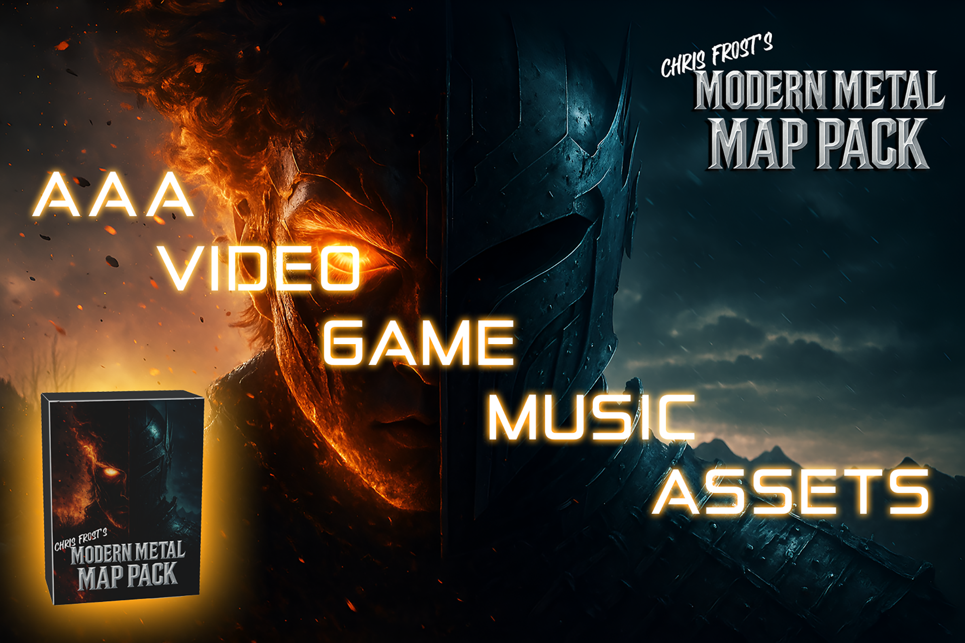 Chris Frost 39 s Modern Metal Map - D1wOMV 