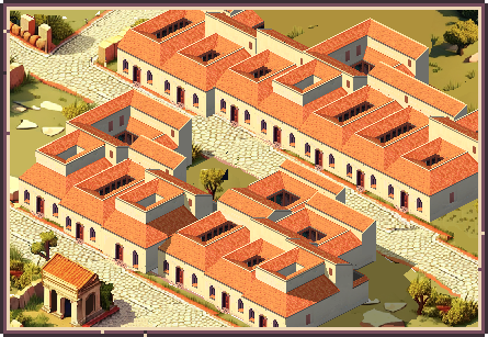 Isometric Asset Roman Domus