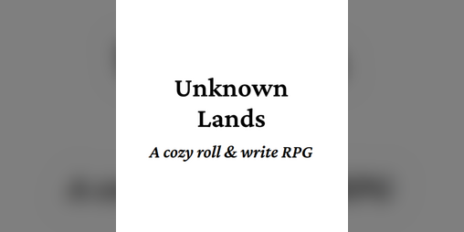 Cover image for Unknown Lands