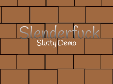 Cover art for Slenderfuck Slutty demo v2, an adult visual novel by Nexus Jester