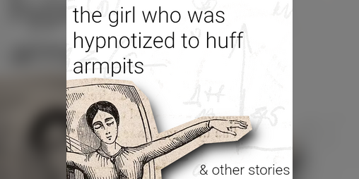 Cover image for the girl who was hypnotized to huff armpits