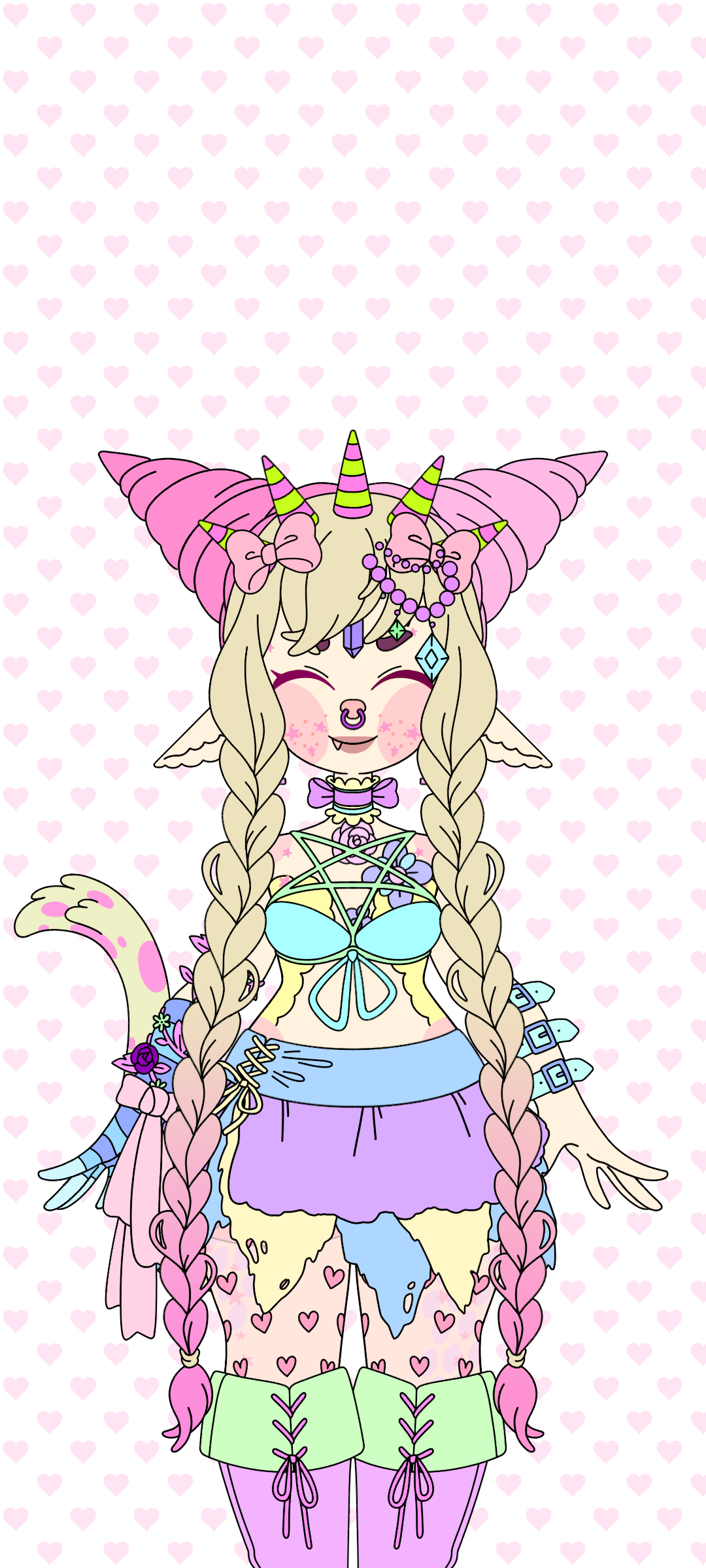 She's a cutie (made this on phone)