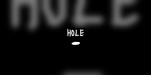 Cover image for Part of a Hole