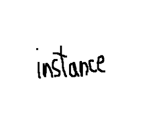 instance