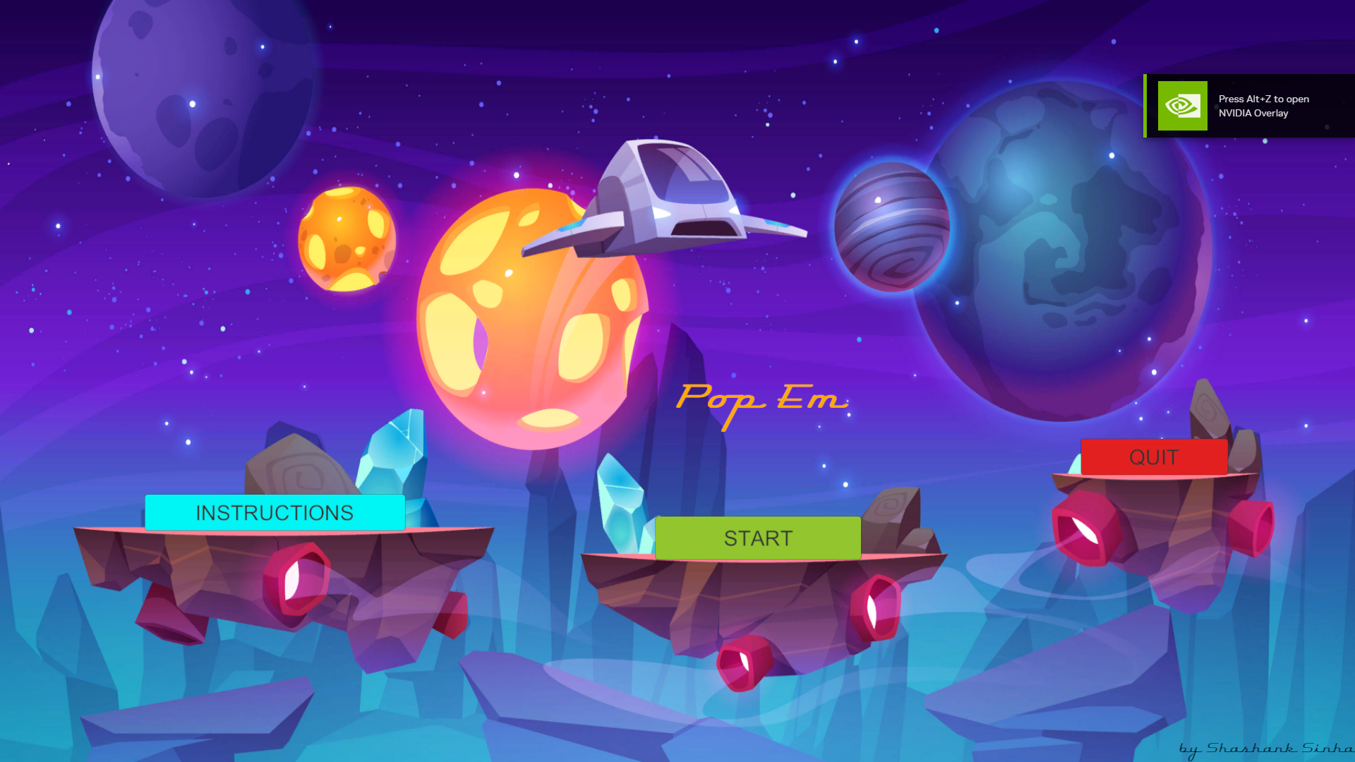 Pop Em 2D Alien Space Shooter - Release Announcements - itch.io