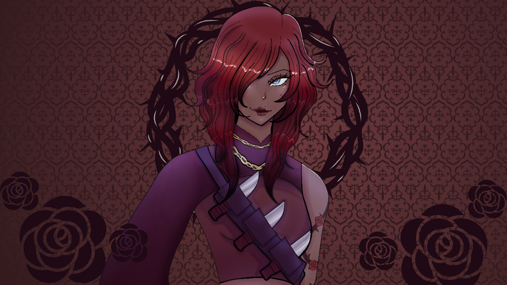 Cover image for Thorns & Roses