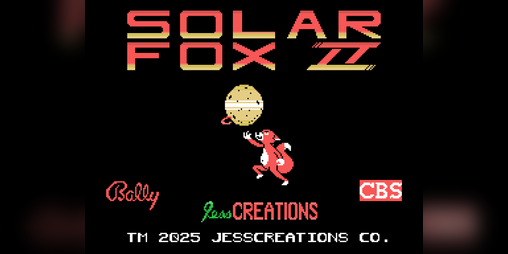 Cover image for Solar Fox 2: Space Evaders