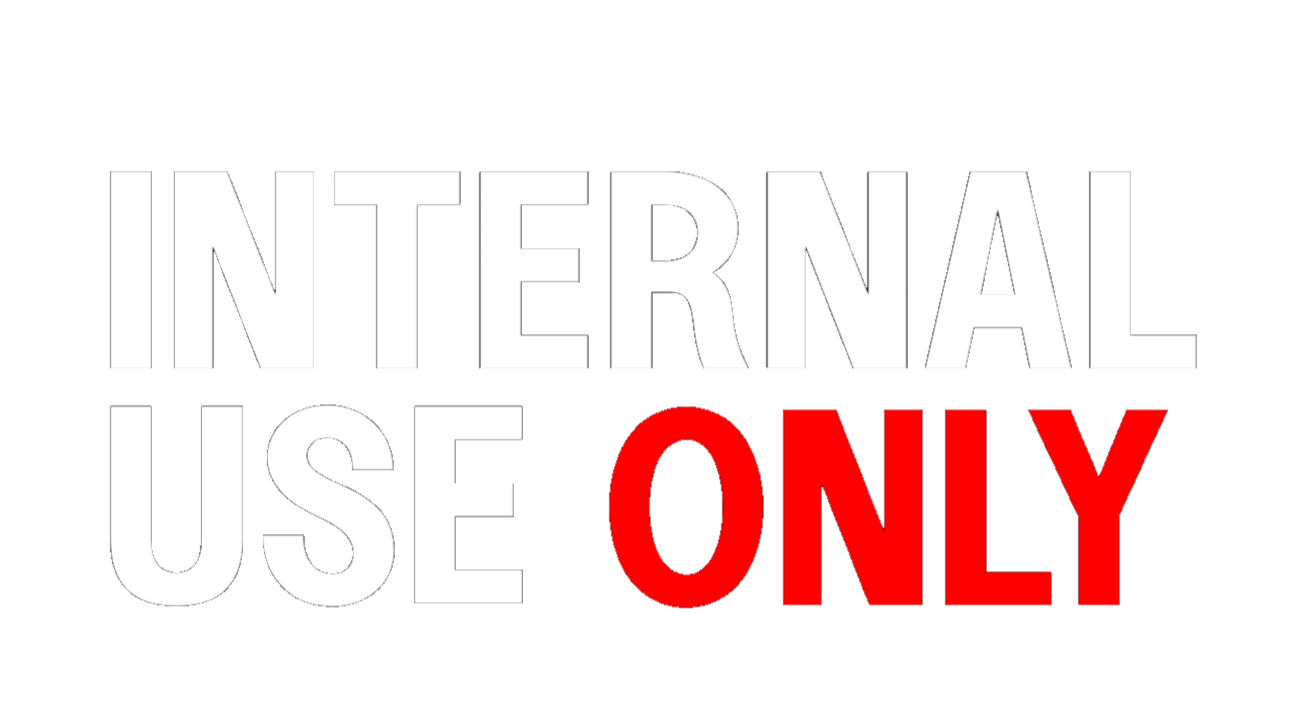 Internal Use Only