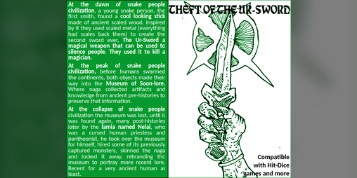 Cover image for Theft of the Ur-sword