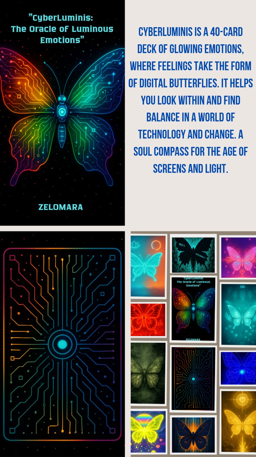 Cyber Luminis Oracle Tarot