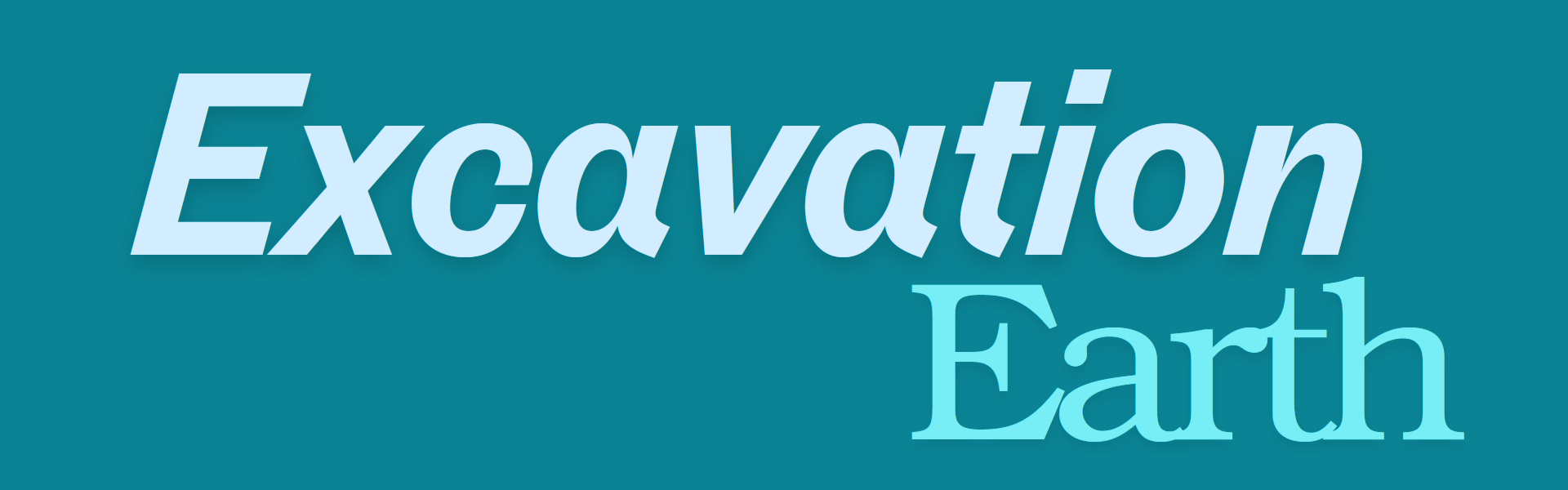 Excavation: Earth