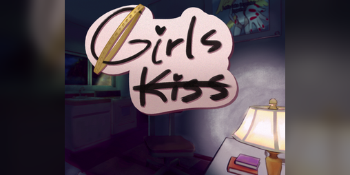 Cover image for Girls K̶i̶s̶s̶