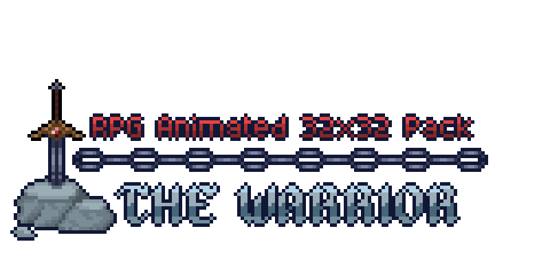 RPG Animated 32x32 Pack - The Warrior