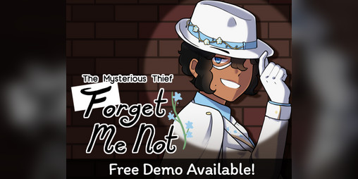 Cover image for The Mysterious Thief Forget Me Not