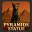Pyramids statue 2