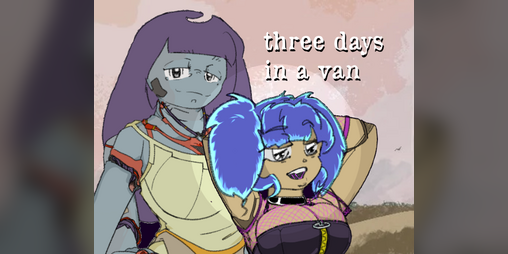 Cover image for Three Days in a Van