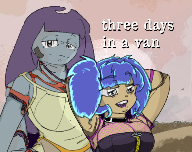 Cover image for Three Days in a Van