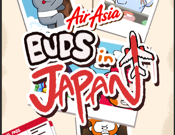 Cover image for AirAsia - Buds In Japan!