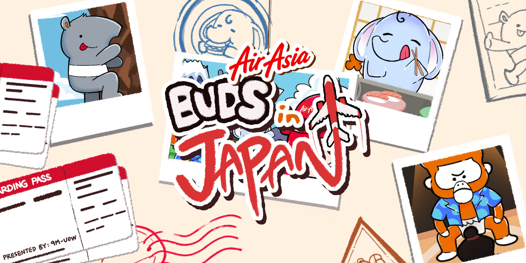 AirAsia - Buds In Japan!
