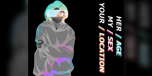 Cover image for Her Age, My Sex, Your location
