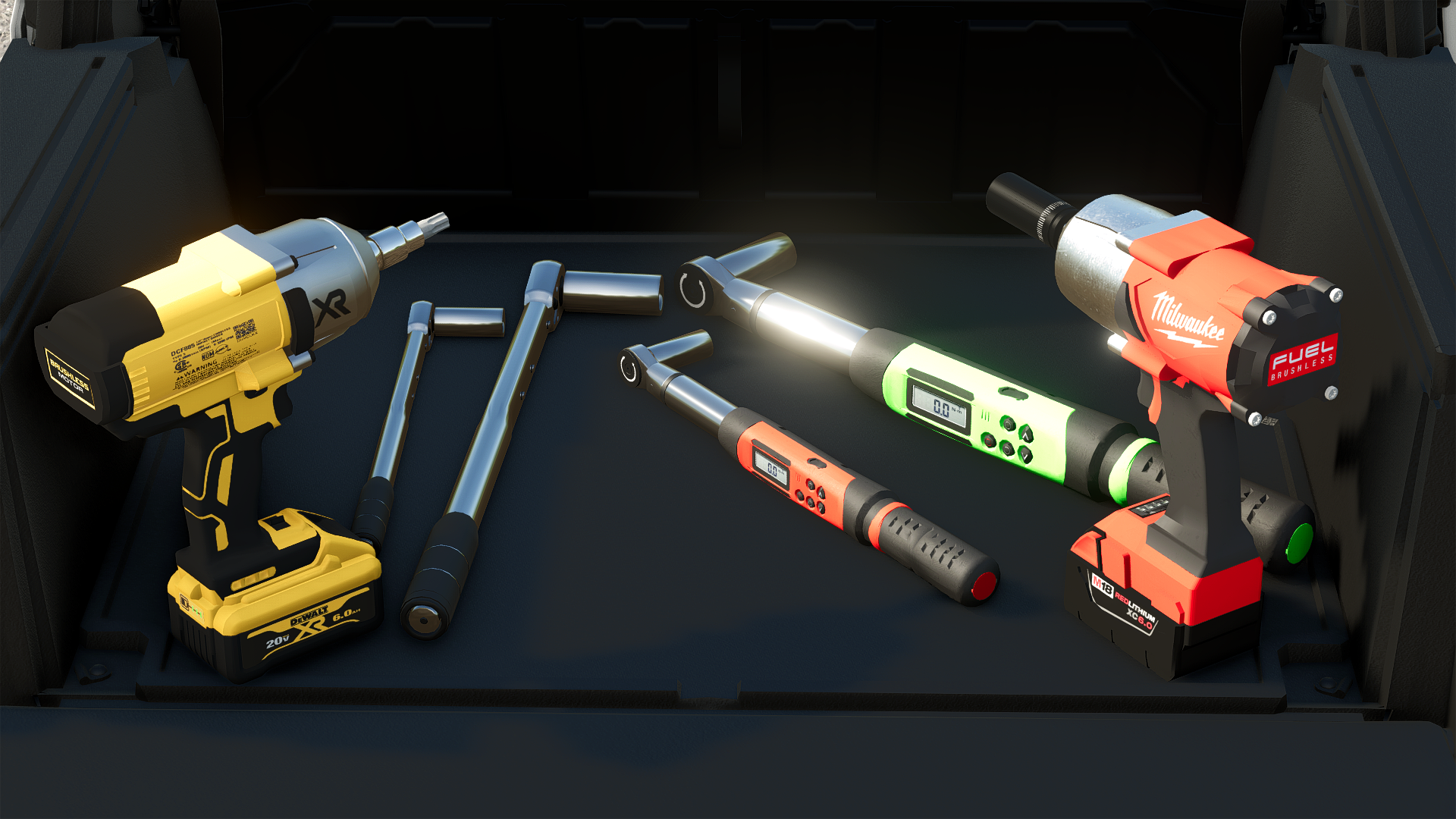 Cover image for FS25 - Dewalt and Milwaukee Impact Drills + Torque Wrench's Pack