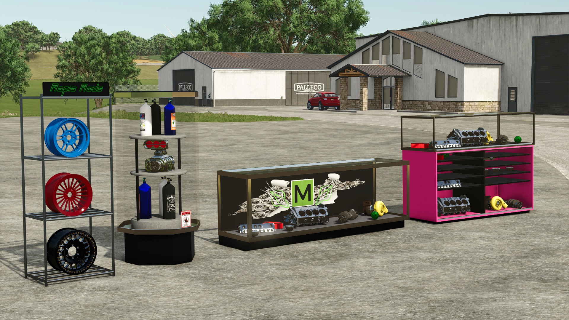Cover image for FS25 - Parts Display Cases