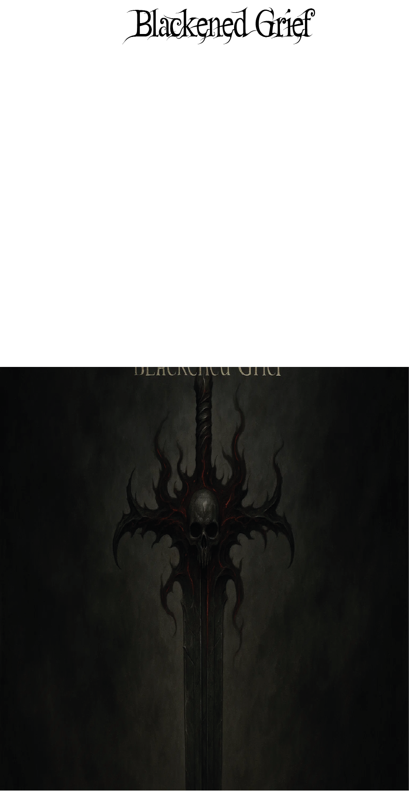 Cover image for Blackened Grief