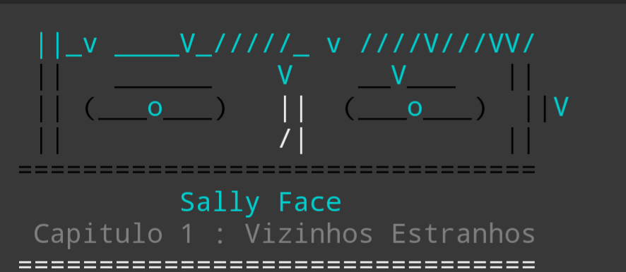 Sally face in C cover