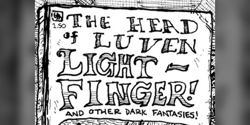 Cover image for THE HEAD OF LUVEN LIGHT-FINGER