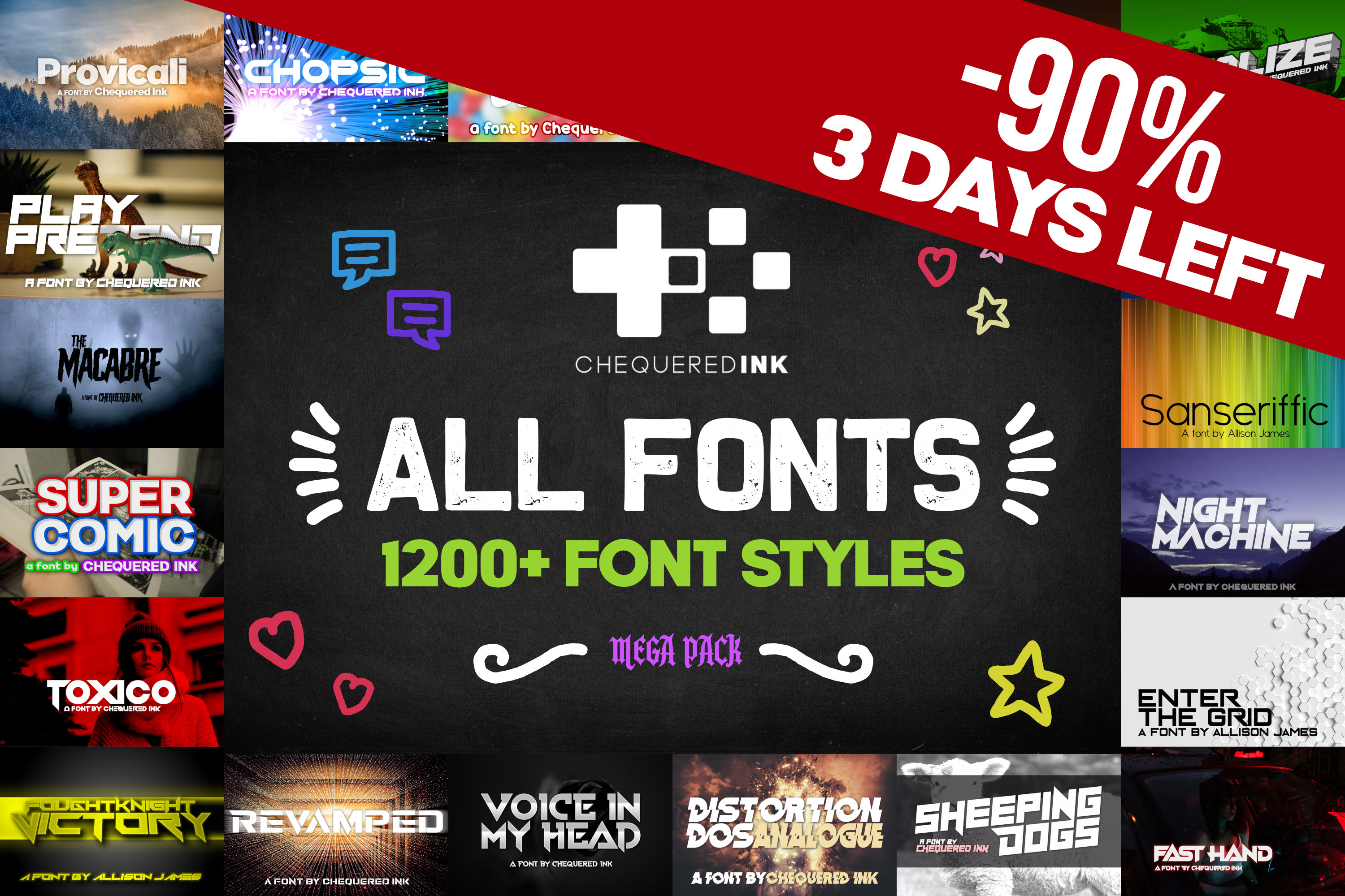 All Fonts Pack