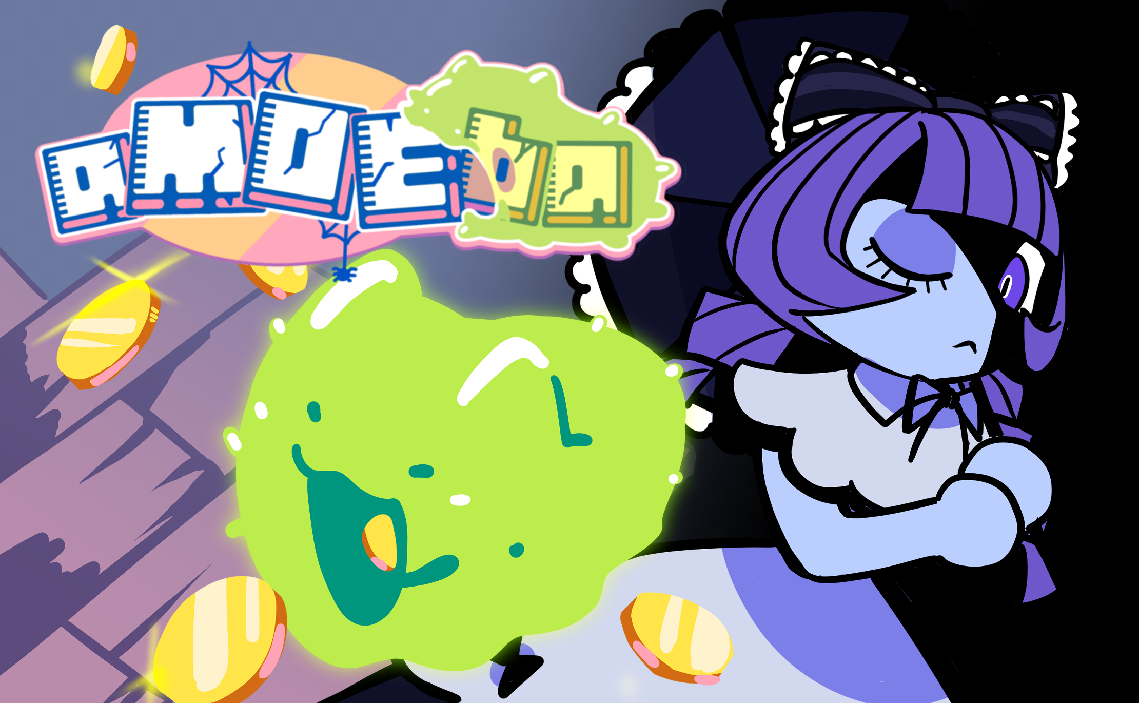 ゲームキャラクター ame BSGJ2025] aMOEba by BITSUMMIT GAME JAM