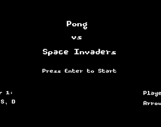 Pong VS Space Invaders