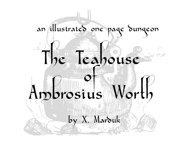 Cover image for The Teahouse of Ambrosius Worth