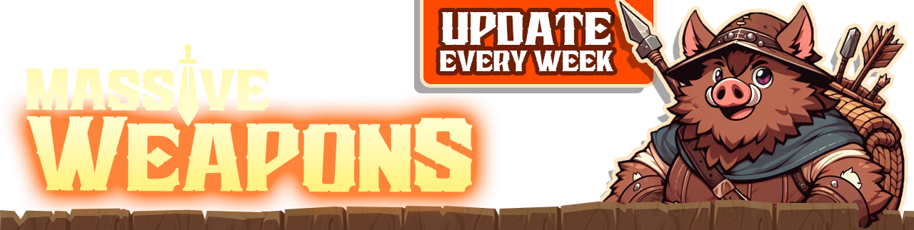 Massive Weapons 32x32 | JOYQUEST