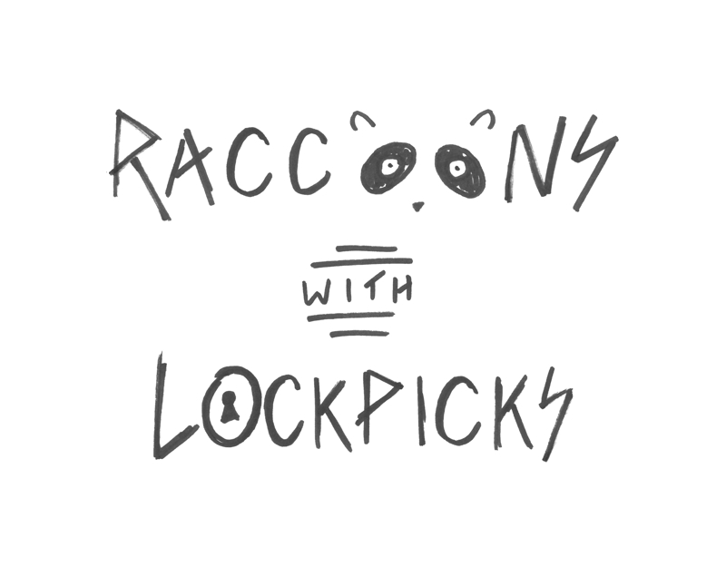 Cover image for Raccoons with Lockpicks