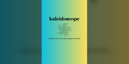 Cover image for kaleidoscope