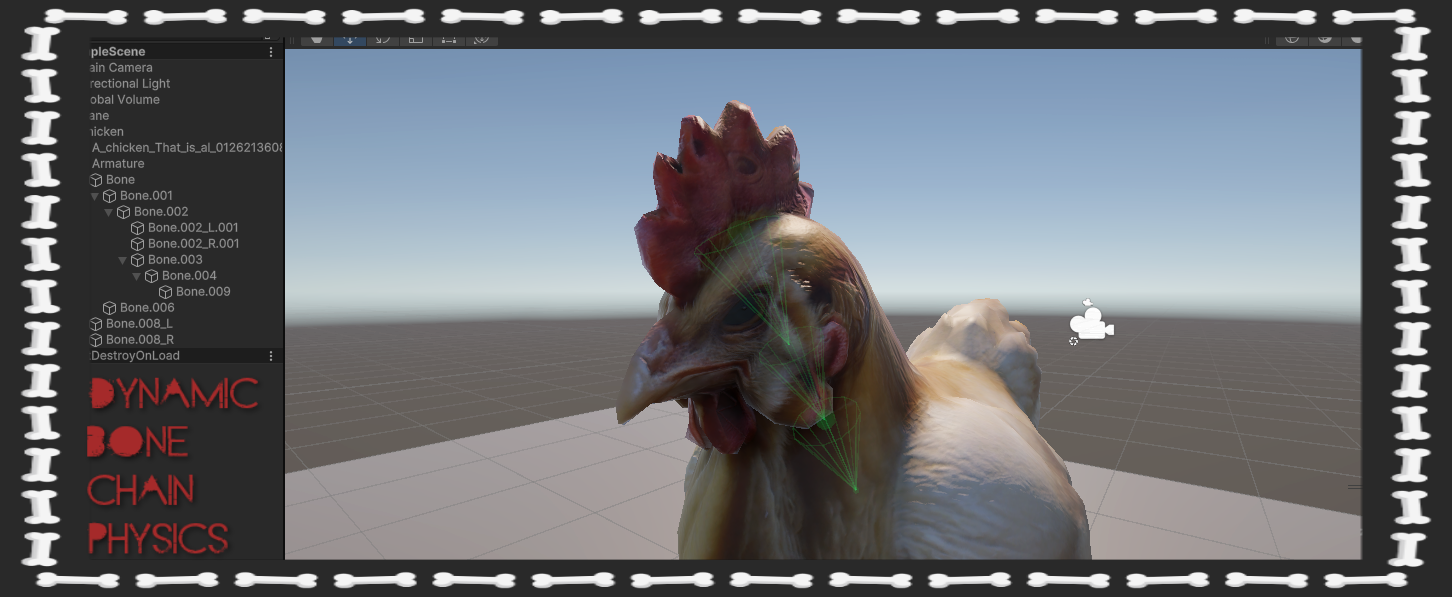 Dynamic Bone Chain Physics for Unity3D