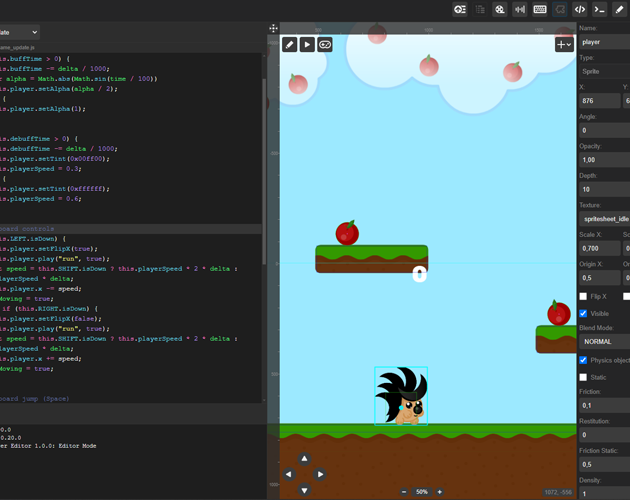Play Keolot Phaser Editor - Free Online Game