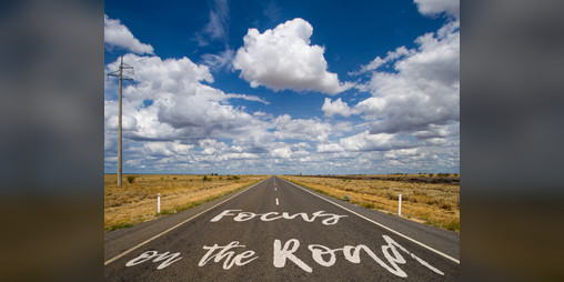 Cover image for Focus on the Road
