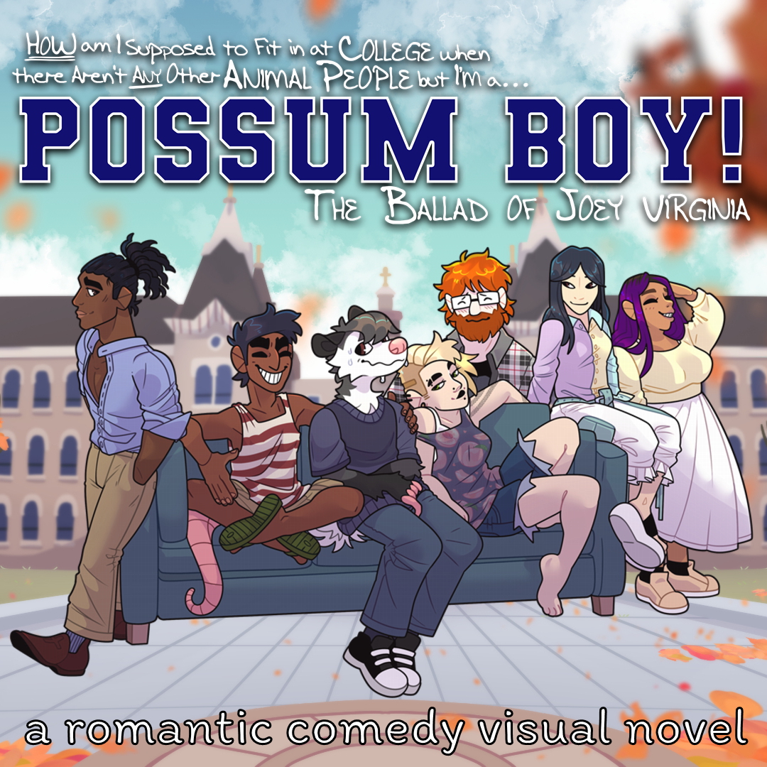 Cover image for POSSUM BOY!: The Ballad of Joey Virginia